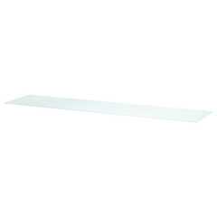 Верхняя панель IKEA BESTA (БЕСТО), Стекло, Светло-зеленый, 180x40 см