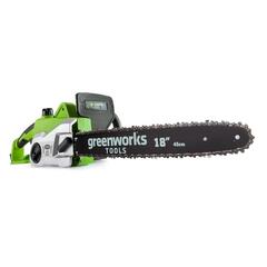 Пила электро Greenworks GCS2046 (2кВт, 3/8-1,3-53, 4,8кг)