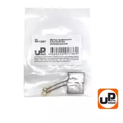 Щетка графитовая UNITED PARTS для эл. инструмента 6,5х14х21мм АВТОСТОП (90-1287)