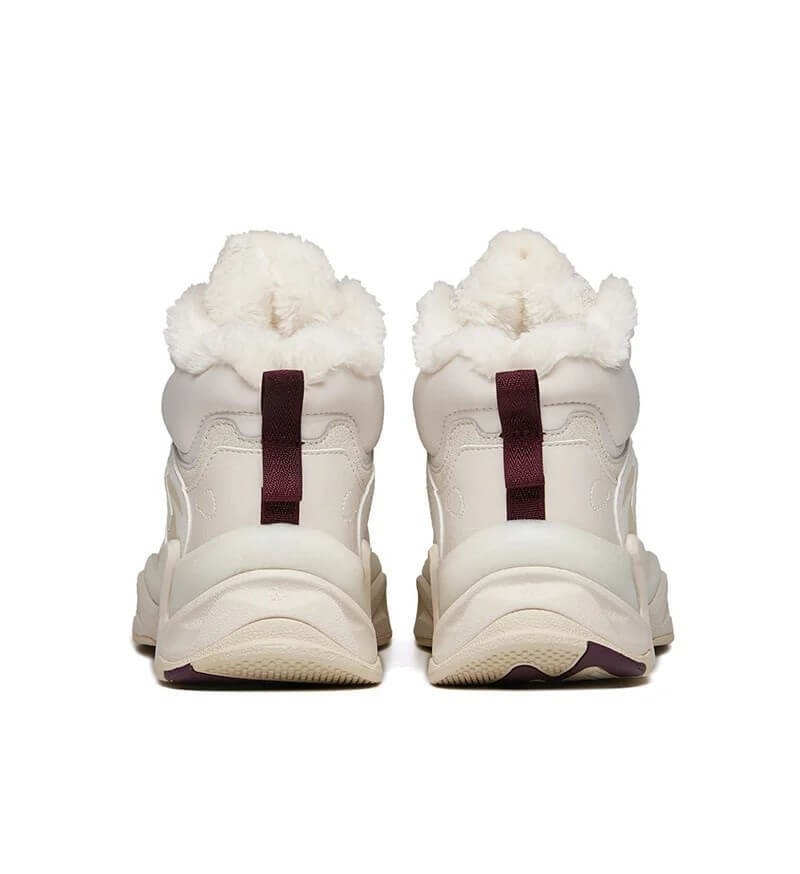 Женские утепленные ботинки Anta Winter High белые - 3