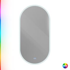 Cezares Ellisse CZR-SPC-ELS-500-950-RGB-TCH Зеркало с подсветкой, цвет: белый фото