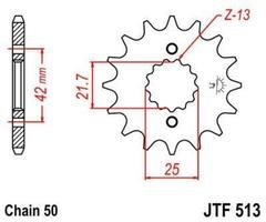 Звезда передняя JT JTF513.15 SUZUKI GSF1200 RF900 VZ800 GSF 600