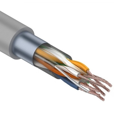 Кабель FTP 5E Eletec 4x2xAWG24 STRANDED (упаковка 305м)