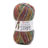 Пряжа YarnArt Forza Stripe 2803