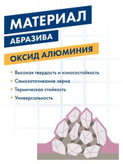 Шарошка абразивная ПРАКТИКА оксид алюминия, закругленная 25х25 мм, хвост 6 мм, блистер (641-152)