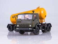 KAMAZ-54112 with semitrailer-cement TC-11 1:43 PAO KAMAZ