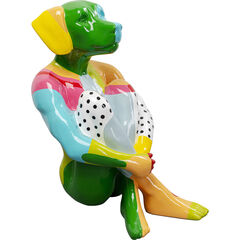 Фигура декоративная Gangster Dog Colore «Разноцветный пёс-гангстер» 80 см