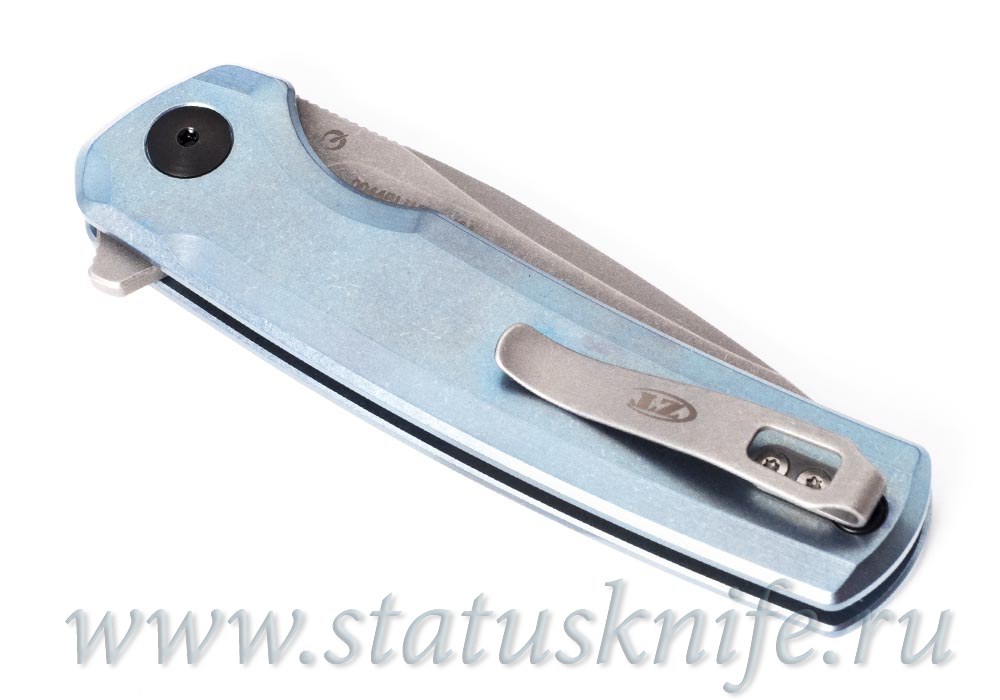 Нож Zero Tolerance 0044BLU S90V Button Lock Flipper