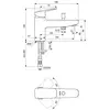Ideal Standard Ceraplan BD257XG Набортный смеситель для ванны/душа
