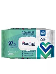 Madtol влажные полотенца XXL с крышкой 60 шт.