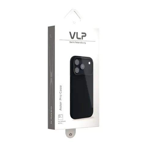 Чехол VLP Aster Pro Case iPhone 18 Pro черный