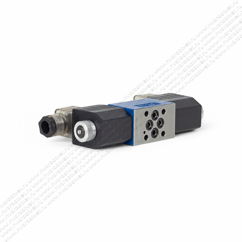 Фото 4WE4G2X/CG24N9Z5L - Гидрораспределитель золотниковый Ду 4 (CETOP02) с электроуправлением, схема G (64), электроуправление G24, возврат - пружинный