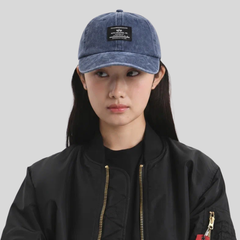 Бейсболка Alpha Industries Battlewash Cap Rep. Blue (Синяя)