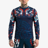 Тренировочный лонгслив Hardcore Training Nordic Pattern Black Russian