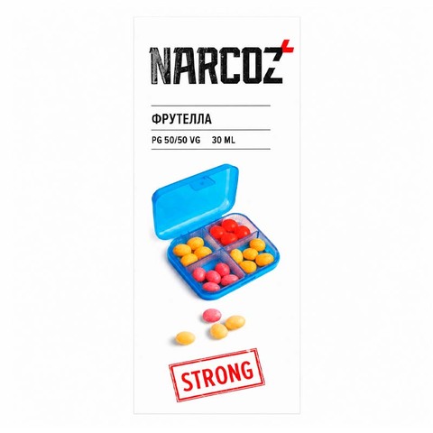 Жидкость NARCOZ Salt 2% STRONG 30 ml - Фрутелла