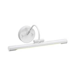 Белое современное бра Elstead Alton ALTON-PL-S-WHT, Integrated LED, в гостиную