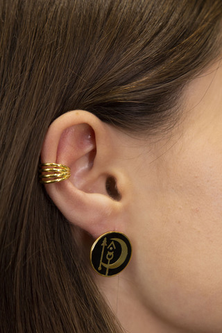 Серьги Антарес, позолота, серебро 925, позолота 18k 3
