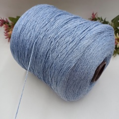 Арт Cotton Lurex - 18 Голубой + голубой