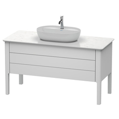 Duravit Luv LU956603636 База напольная, 743x1388x570,1 2 выдв.ящика, цвет белый шелковисто-матовый фото