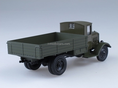 YaG-6 Yaroslavl truck plant YaAZ olive dark 1:43 Nash Avtoprom
