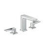 Hansgrohe Metropol 74514000 Смеситель для раковины двухвентильный на 3 отверстия с донным клапаном