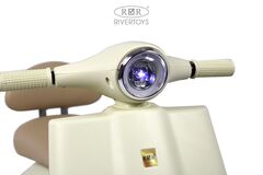 Детский электроскутер K444PX-A с фонарем