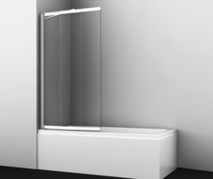 WasserKRAFT Main 41S02-100 FIXED Шторка для ванны, цвет: хром фото