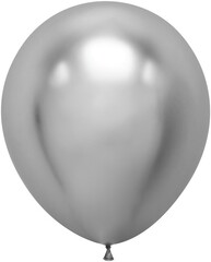 Шар К 18''/45 см, Хром, Серебро, 10 шт.