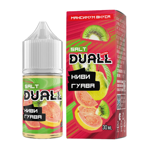 Жидкость DUALL EXTRA Salt 2% HARD 30 ml - Киви Гуава