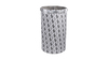 Fixsen Smart Style FX-1033A Корзина для белья, цвет: серый