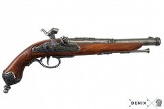 Пистоль итальянский, Брешиа, 1825 г., хром