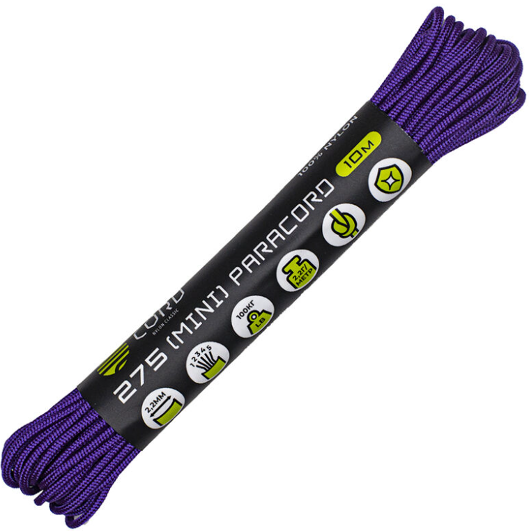 Паракорд 275 Purple, 10 м