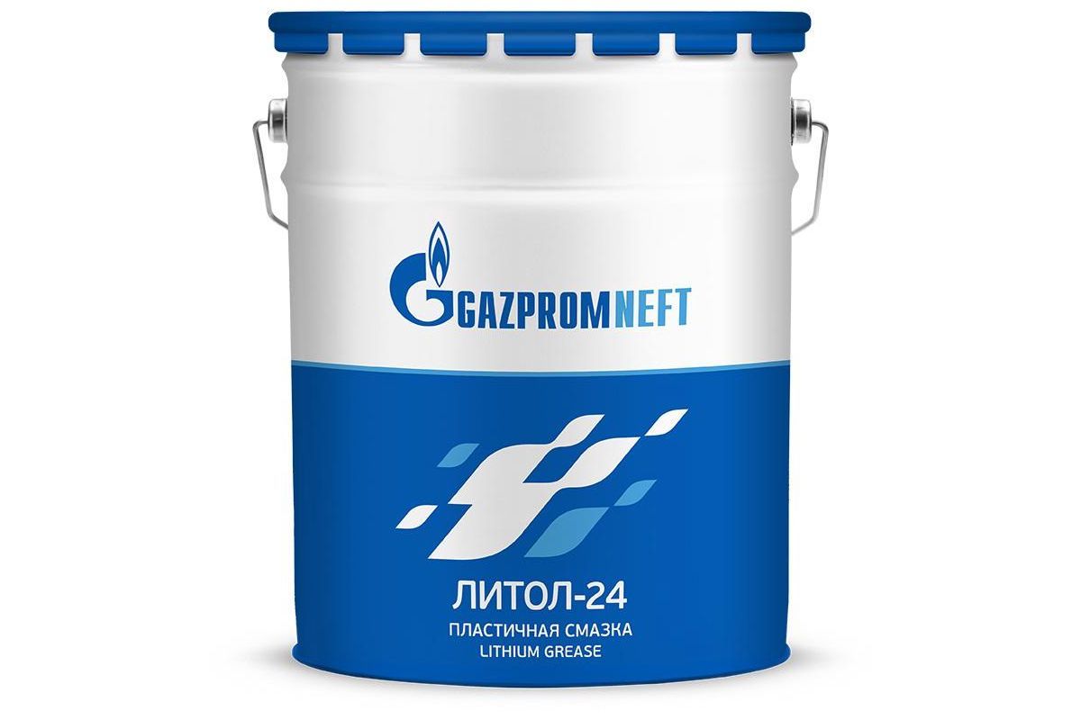 Антифрикационная литиевая смазка Gazpromneft Литол-24 18 кг