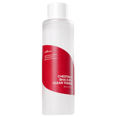 Очищающий тонер с BHA-кислотой IsNtree Chestnut BHA 0.9% Clear Toner 200мл