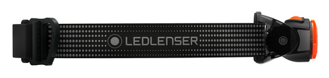 Фонарь налобный Led Lenser MH3 чёрный/оранжевый , светодиодный, 200lx AAx1 (502148)