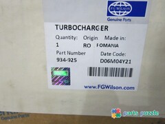 Турбокомпрессор, оригинал / TURBOCHARGER АРТ: 934-925