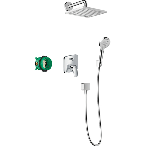 Hansgrohe Crometta E 27957000 Душевая система (хром)