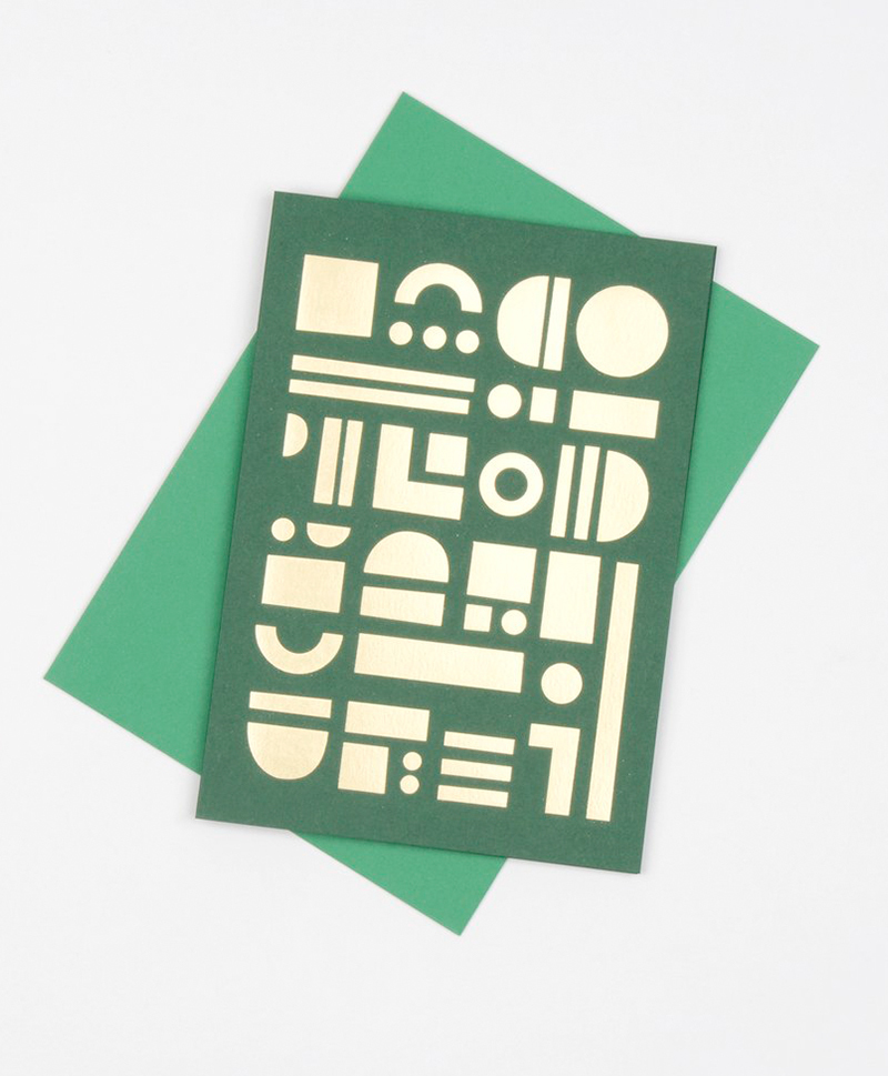 Открытка Artefact Card Brass & Forest