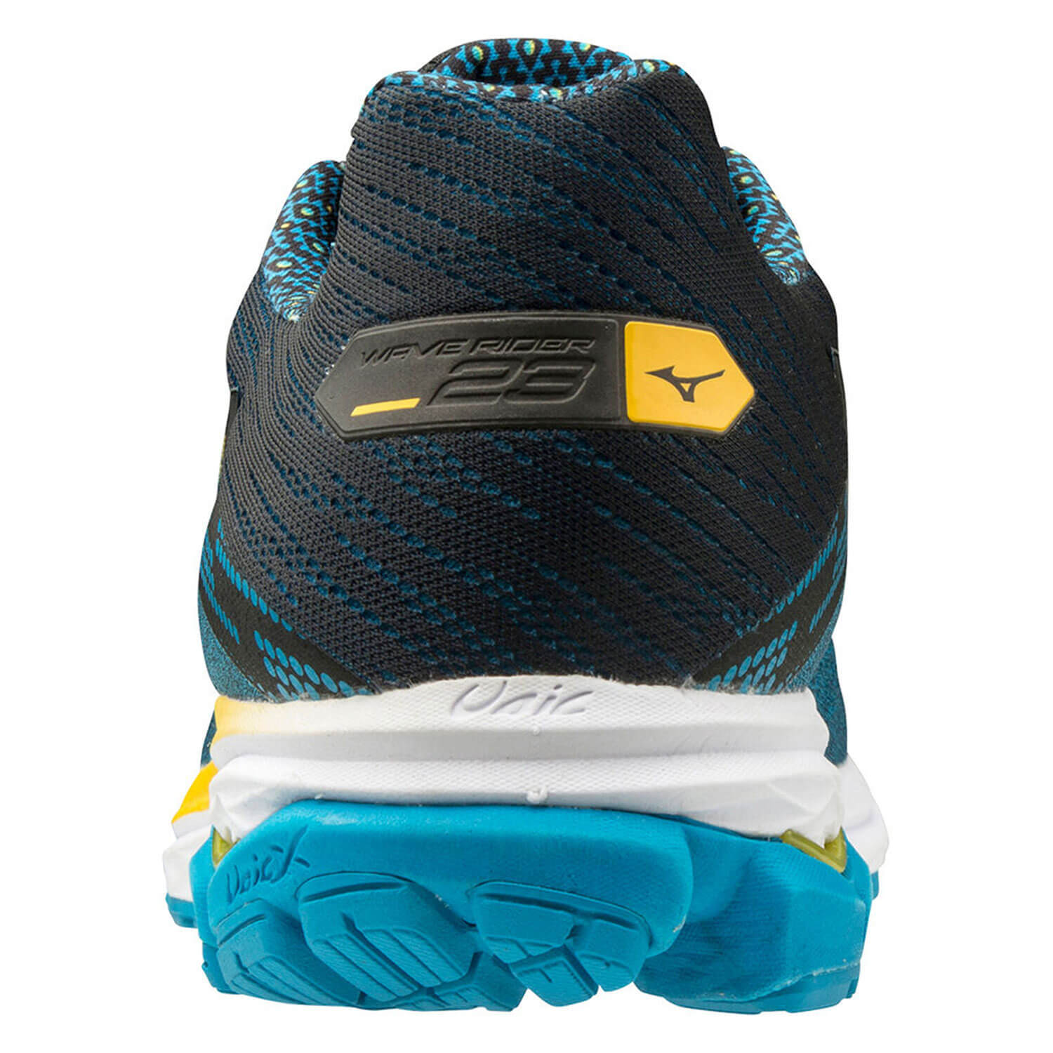 Mizuno Wave Rider 23 беговые кроссовки мужские синие-желтые - 3