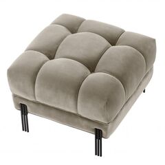 Пуф SIENNA, Savona greige velvet