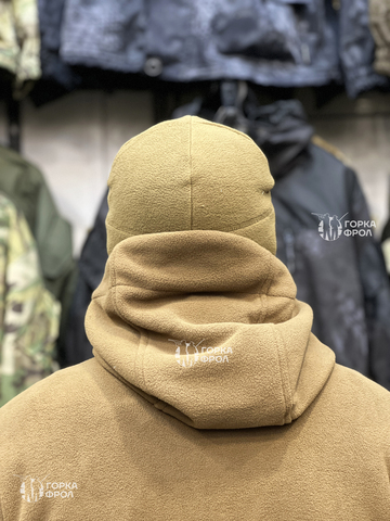 Флисовая теплая шапка мужская 7.62 Gear, Песок