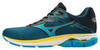 Mizuno Wave Rider 23 беговые кроссовки мужские синие-желтые - 5