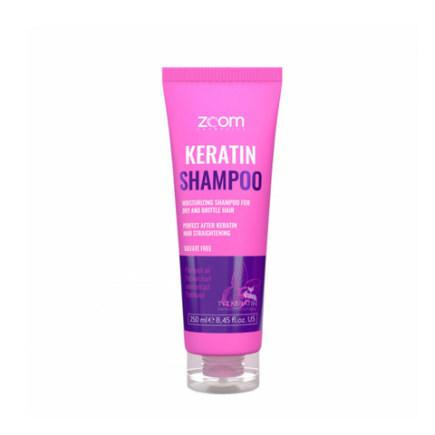 ZOOM Дом. Уход Keratin Шампунь Shampoo Шампунь безсульфатный