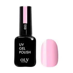 OLYSTYLE Гель-лак для ногтей тон 053 пастельно-розовый
