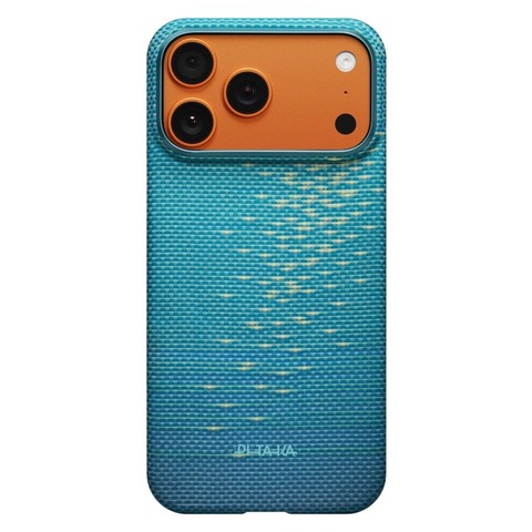 Чехол Pitaka Edge Case для iPhone 17 Pro, Лазурный | Lucid Blue