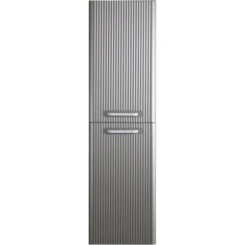 BelBagno DUE-1500-2A-SC-SAT-P DUE Шкаф подвесной с двумя распашными дверцами с доводчиками, с двумя полками, универсальный, Сатин, 400x300x1500