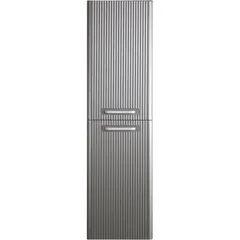 BelBagno DUE-1500-2A-SC-SAT-P DUE Шкаф подвесной с двумя распашными дверцами с доводчиками, с двумя полками, универсальный, Сатин, 400x300x1500 фото