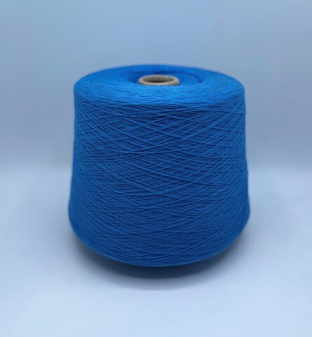 Millefili (пр.Италия),art-Checotone 2/26 1300м / 100 гр. 50% Кашемир, 50% Хлопок , цвет-Лазурный ,арт-22060
