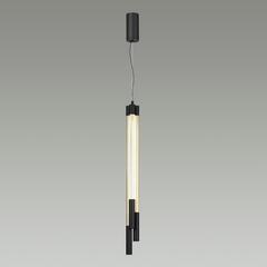 4393/30L HIGHTECH ODL24 143 металл/черный/акрил Подвесной светильник IP20 LED 30W 1400Лм 3000K 220V ANTA