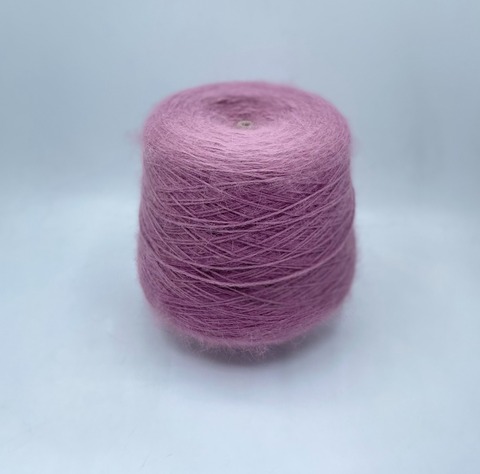 Biagioli Modesto (пр.Италия), art-Angora Spiky 3/16 533м/100гр.70%Ангора 20%Меринос 10%Нейлон, цвет-Брусничное мороженое арт.30431
